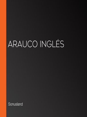 cover image of Arauco Inglés